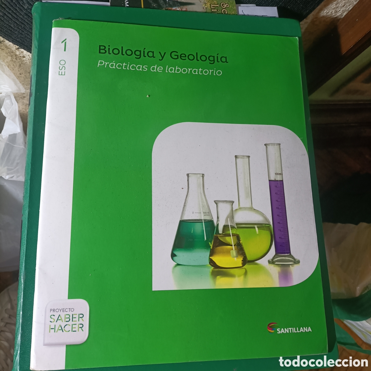 Libros de segunda mano: 1 ESO Biolog&iacute;a y geolog&iacute;a prsticas laboratorio