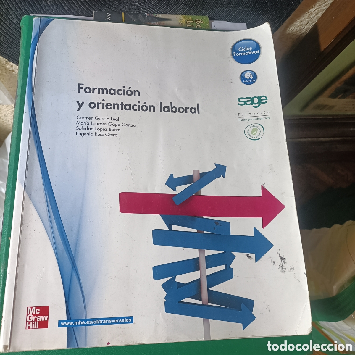 Libros de segunda mano: Formaci&oacute;n y orientaci&oacute;n laboral. Sage ciclos formativos