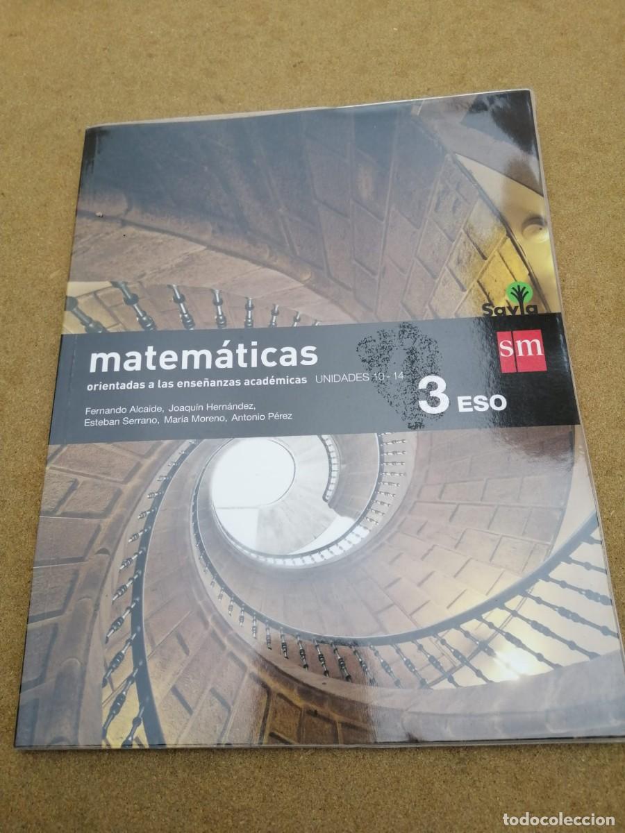 Libros de segunda mano: MATEMATICAS 3 ESO...