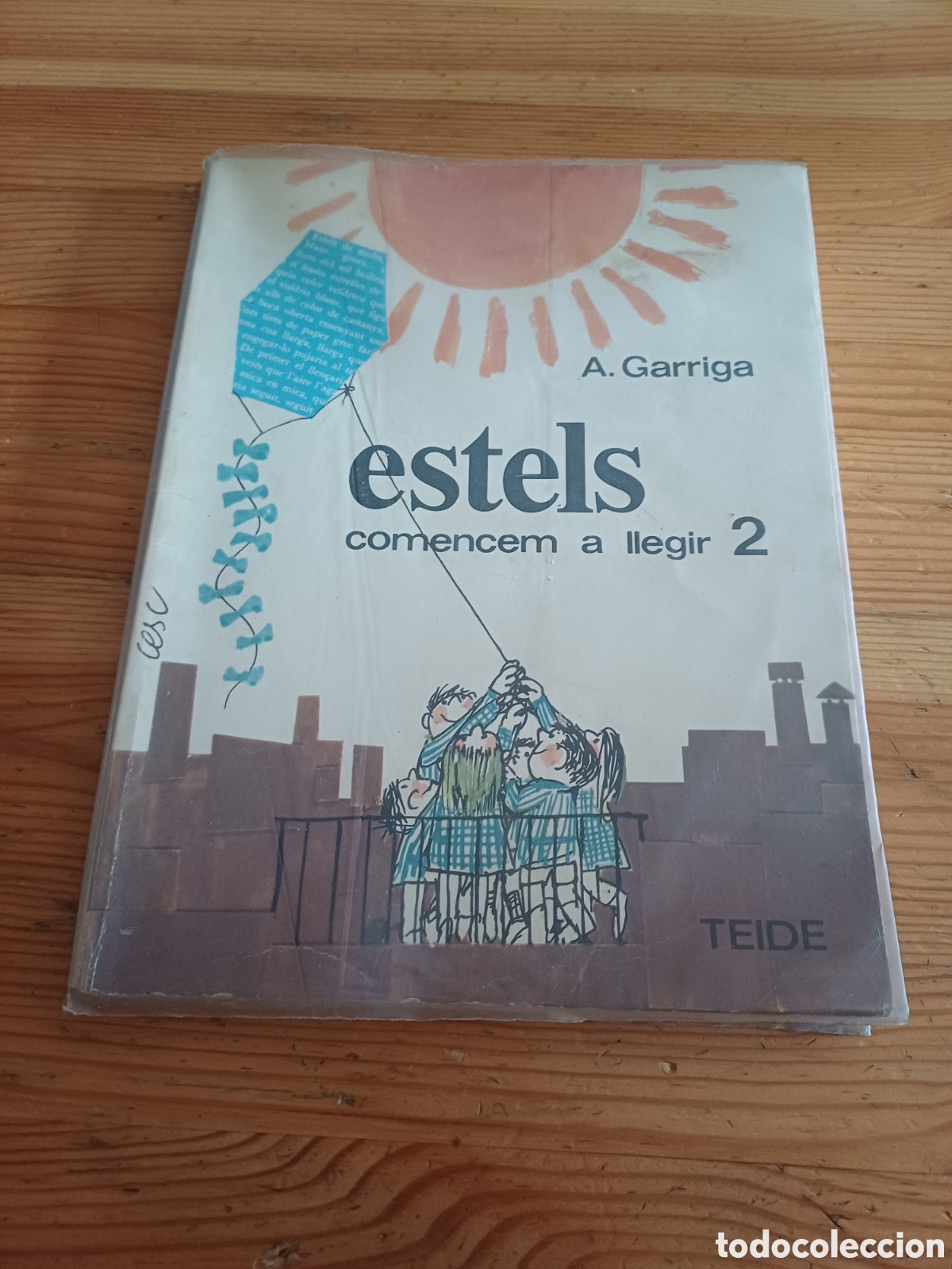 Libros de segunda mano: Estels comencem a llegir 2 A. Garriga Teide Escola catalana anys 70-80 Cesc
