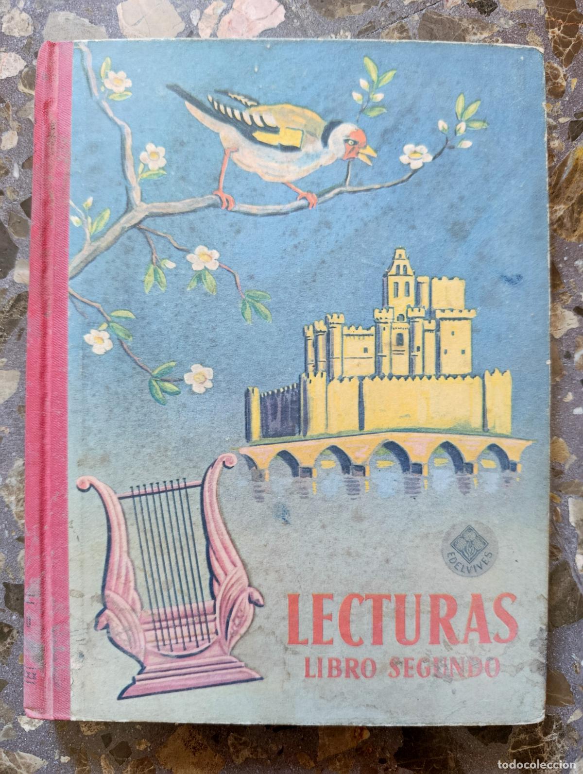 Libros de segunda mano: LECTURAS GRADUADAS LIBRO SEGUNDO. EDELVIVES, 1956. PROCEDE DE TIENDA
