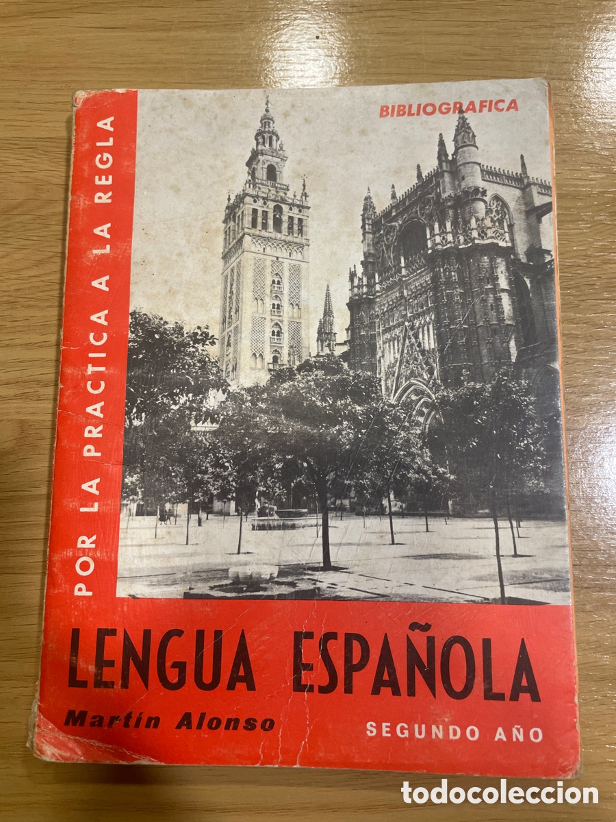 Libros de segunda mano: lengua espa&ntilde;ola segundo a&ntilde;o 1968 Martin Alonso