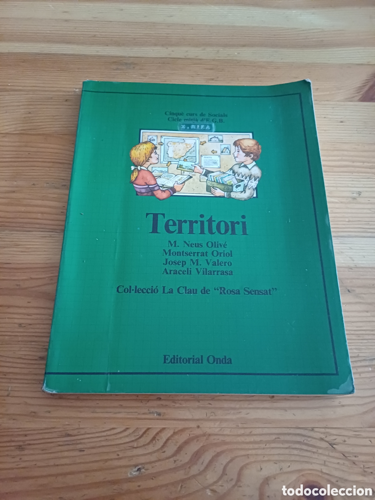 Libros de segunda mano: Territori La Clau Rosa Sensat Socials Escola Catalana Oliv&eacute; Oriol Valero Vilarrasa 1983