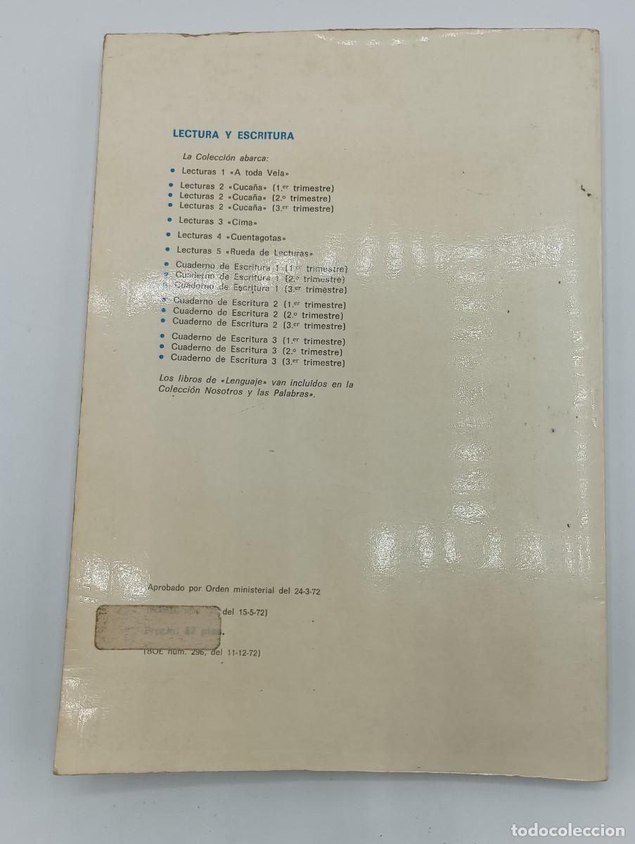 Libros de segunda mano: Lecturas, A toda vela, 1&ordm; EGB. - Foto 2