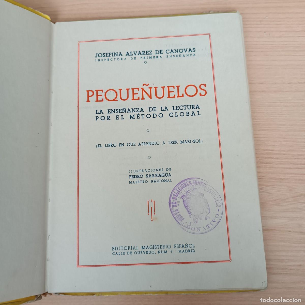Libros de segunda mano: Peque&ntilde;uelos - Josefina &Aacute;lvarez de C&aacute;novas - Foto 5