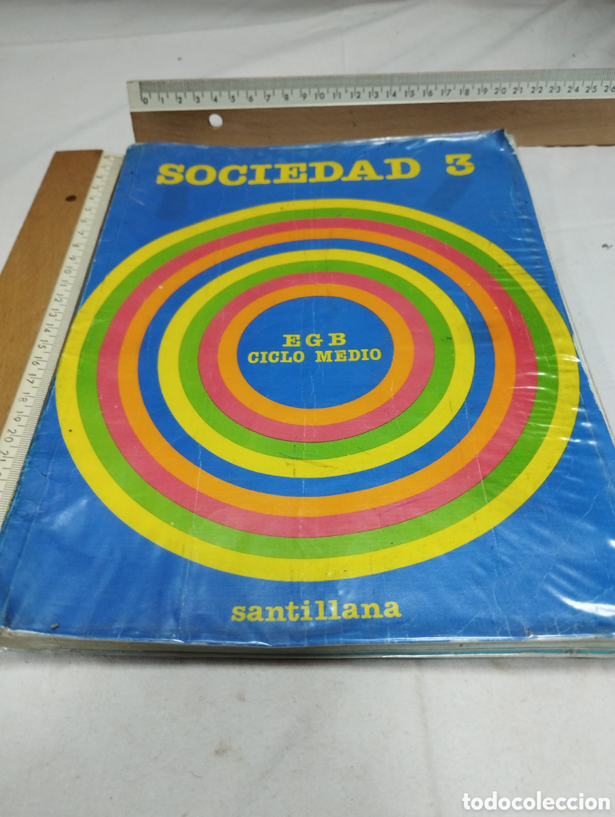 Libros de segunda mano: Sociedad 3. EGB ciclo medio. Editorial Santillana, 1985