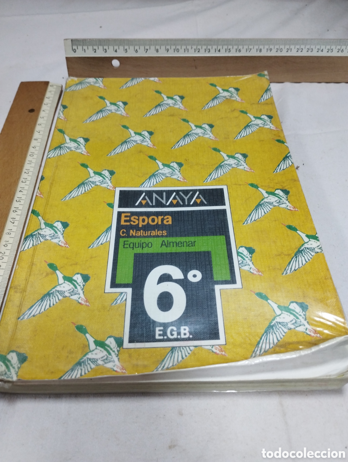 Libros de segunda mano: Espora, ciencias naturales. 6&deg; EGB, 1986