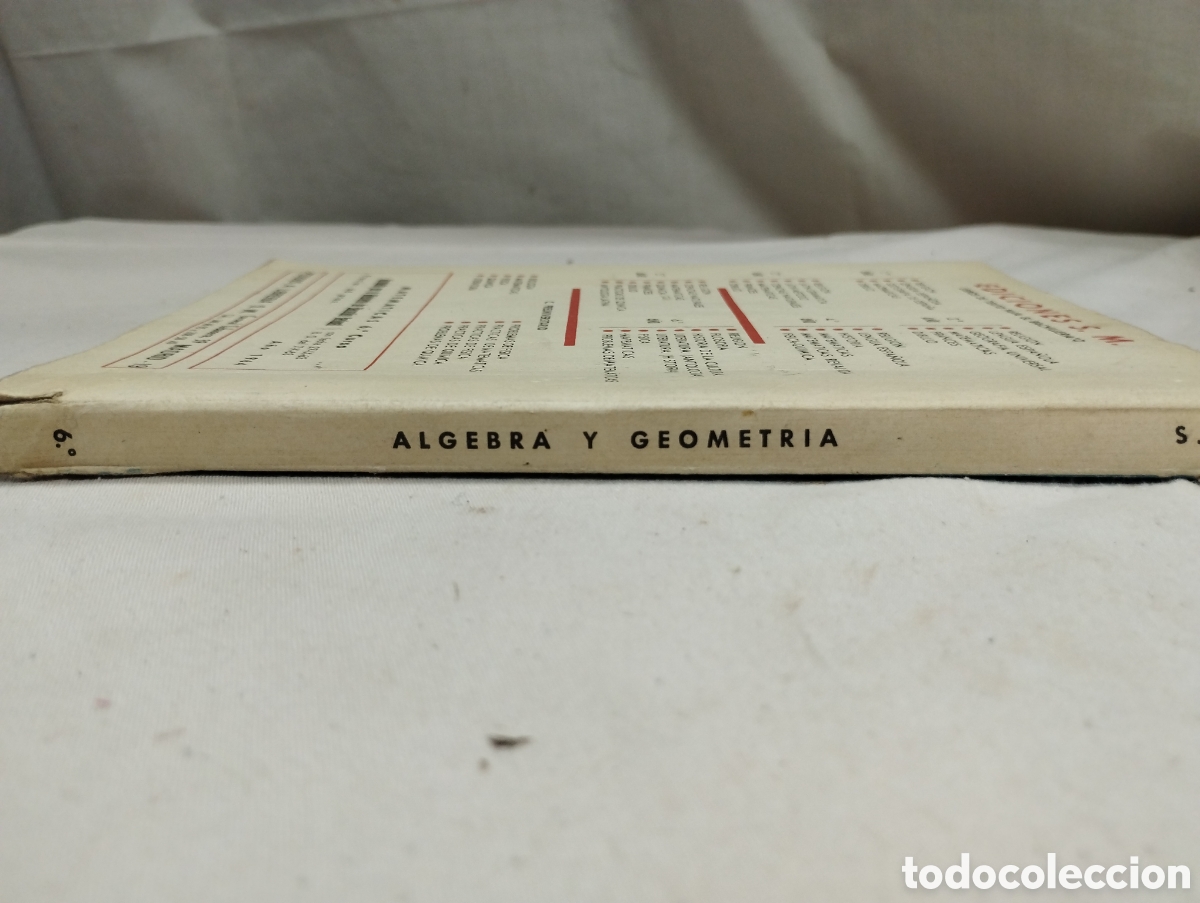 Libros de segunda mano: Matem&aacute;ticas 6&deg; curso. Ediciones SM, 1964 - Foto 3