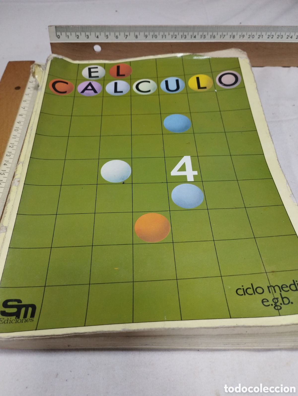 Libros de segunda mano: El c&aacute;lculo. 4&deg; EGB, editorial SM, 1982