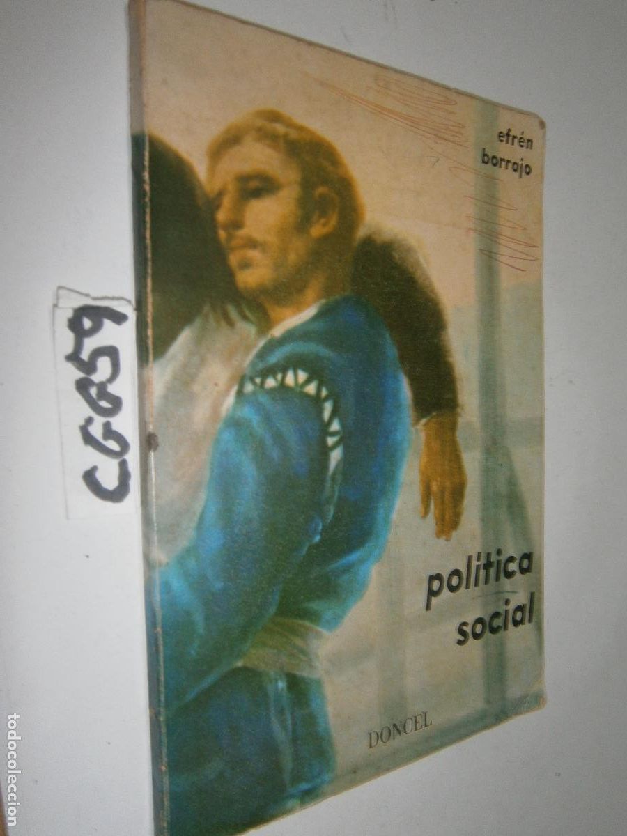 Libros de segunda mano: ANTIGUO LIBRO DE TEXTO - POLITICA SOCIAL