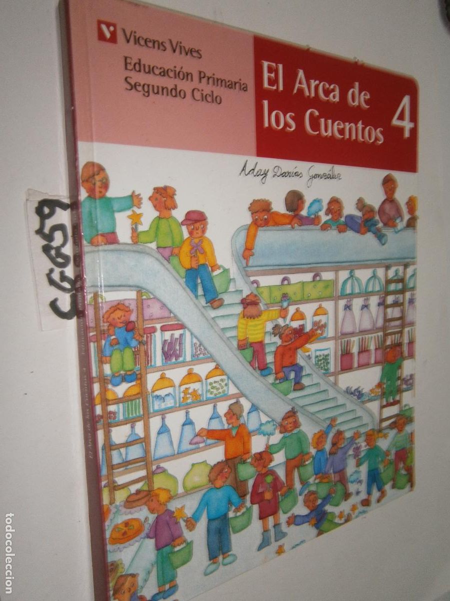 Libros de segunda mano: ANTIGUO LIBRO DE TEXTO - EL ARCA DE LOS CUENTOS 4