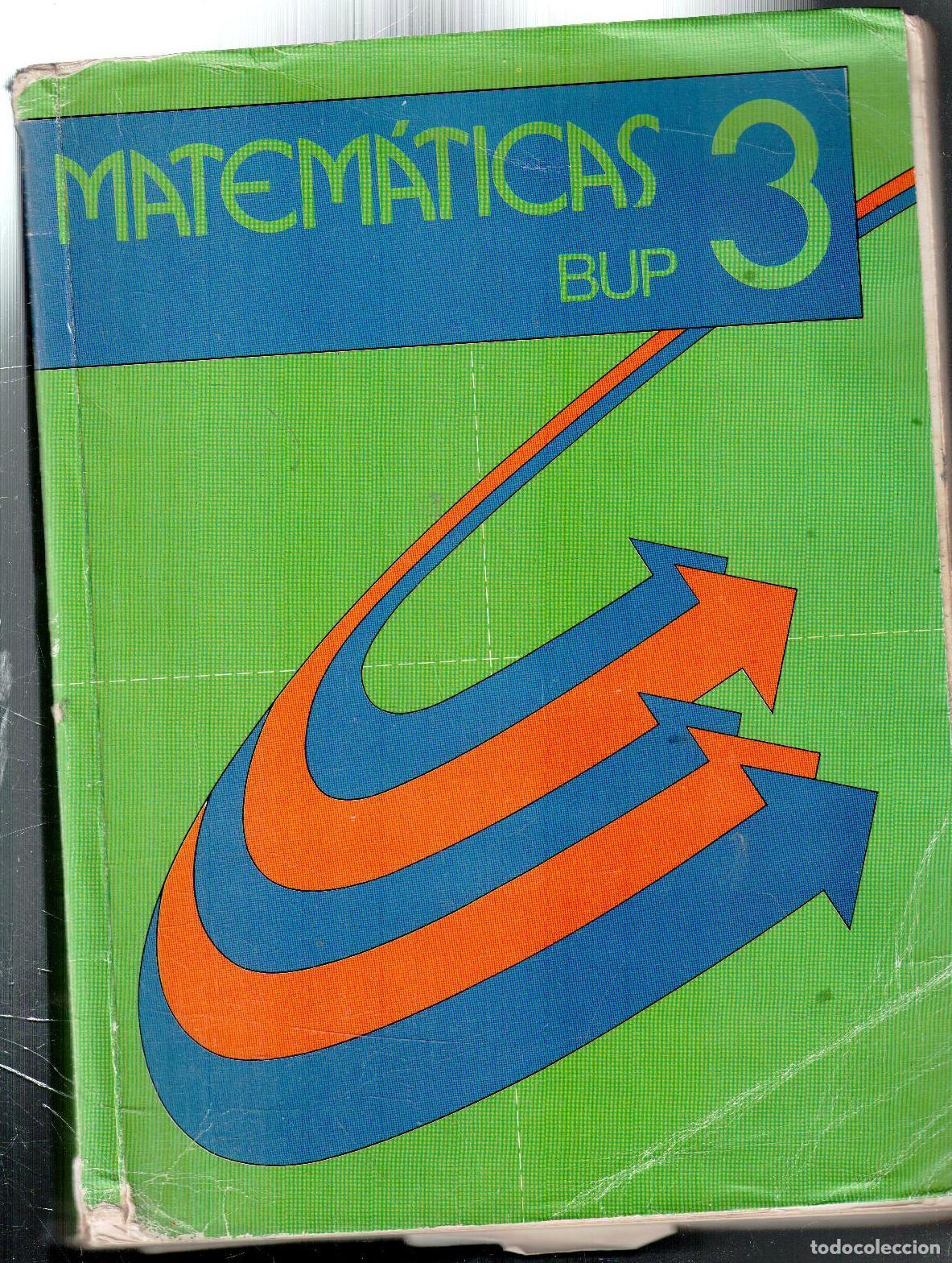 Libros de segunda mano: Matem&aacute;ticas 3 BUP. Edelvives - Foto 1