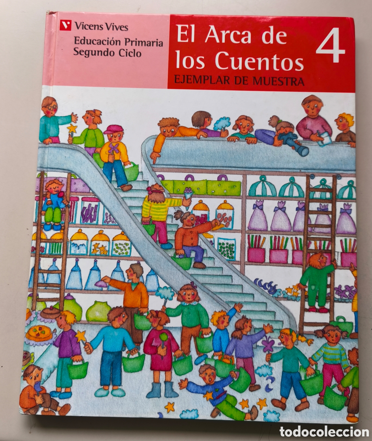 Libros de segunda mano: EL ARCA DE LOS CUENTOS 4. Vicens Vives. Educaci&oacute;n Primaria.