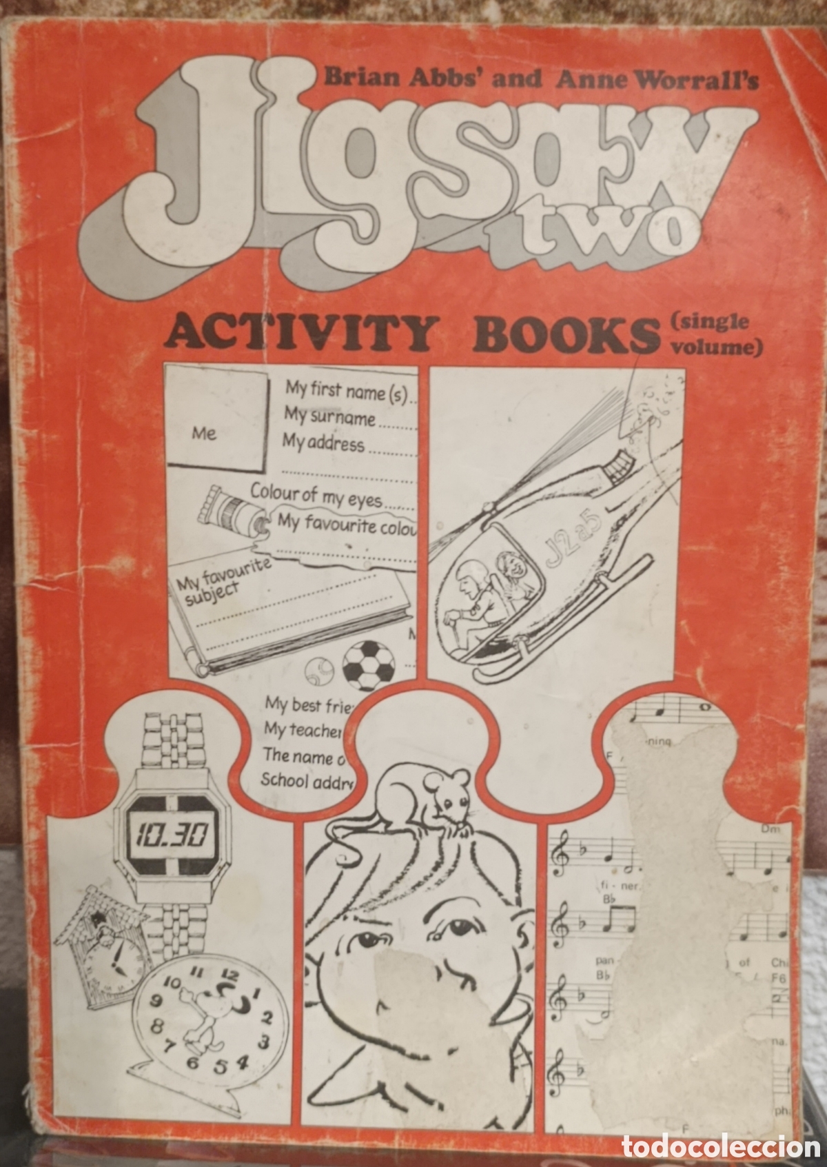 Libros de segunda mano: Libro Antiguo &rdquo;Jigsaw Two - Activity Books (single volume)&rdquo; - Mary Glasgow Publications (1980)