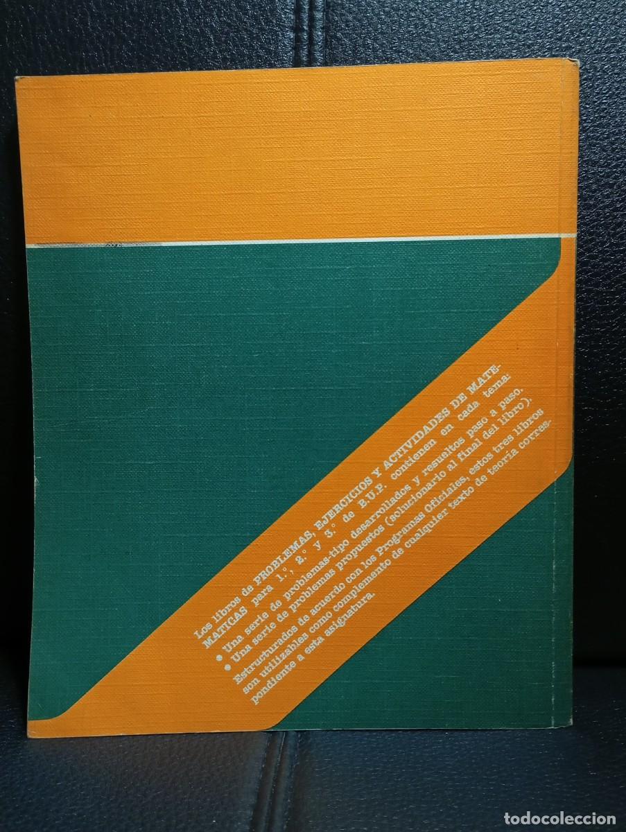 Libros de segunda mano: MATEMATICA - 2 BACHILLERATO - PROBLEMAS EJERCICIOS Y ACTIVIDADES - LIBRO - SANTILLANA - 1981 - Foto 2