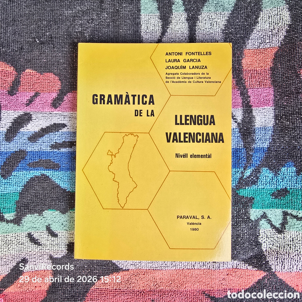 Libros de segunda mano: GRAM&Agrave;TICA DE LA LLENGUA VALENCIANA, NIVEL ELEMENTAL (ANTONI FONTELLES...) (PARAVAL)
