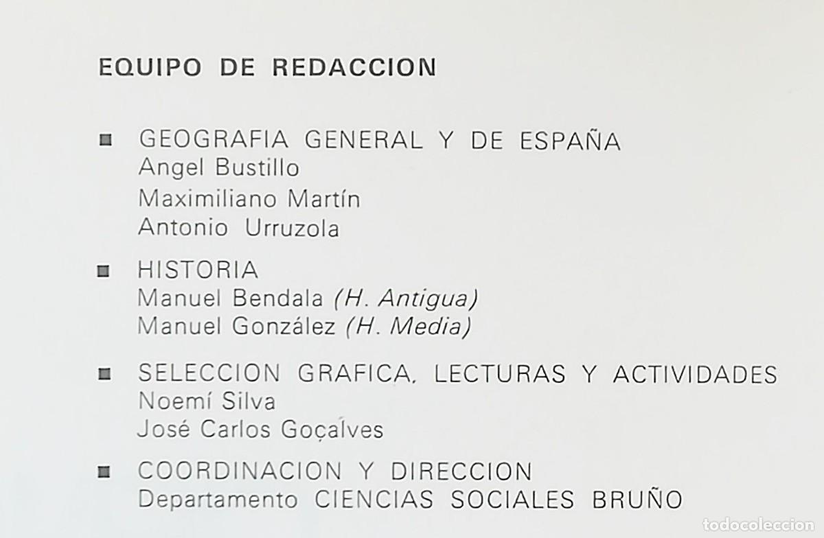 Libros de segunda mano: Ciencias sociales 6&ordf; EGB. Editorial Bru&ntilde;o. - Foto 6