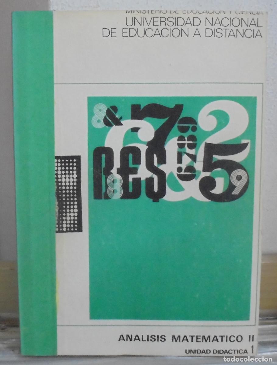 Libros de segunda mano: Analisis matem&aacute;tico II. Unidad did&aacute;ctica 1. Universidad Nacional de Educaci&oacute;n a Distancia