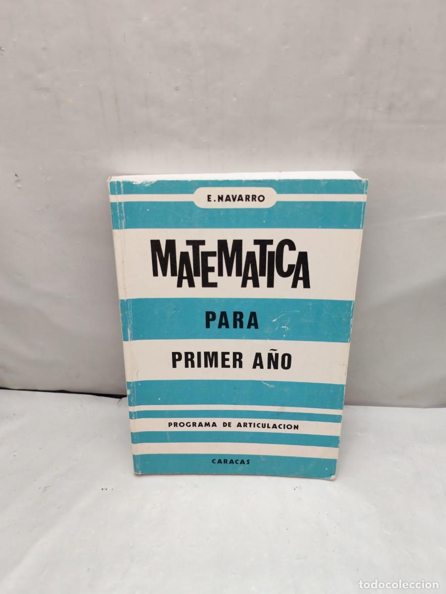 Libri di seconda mano: MATEM&Aacute;TICA PARA PRIMER A&Ntilde;O: Programa de articulaci&oacute;n (Venezuela 1987 aprox)