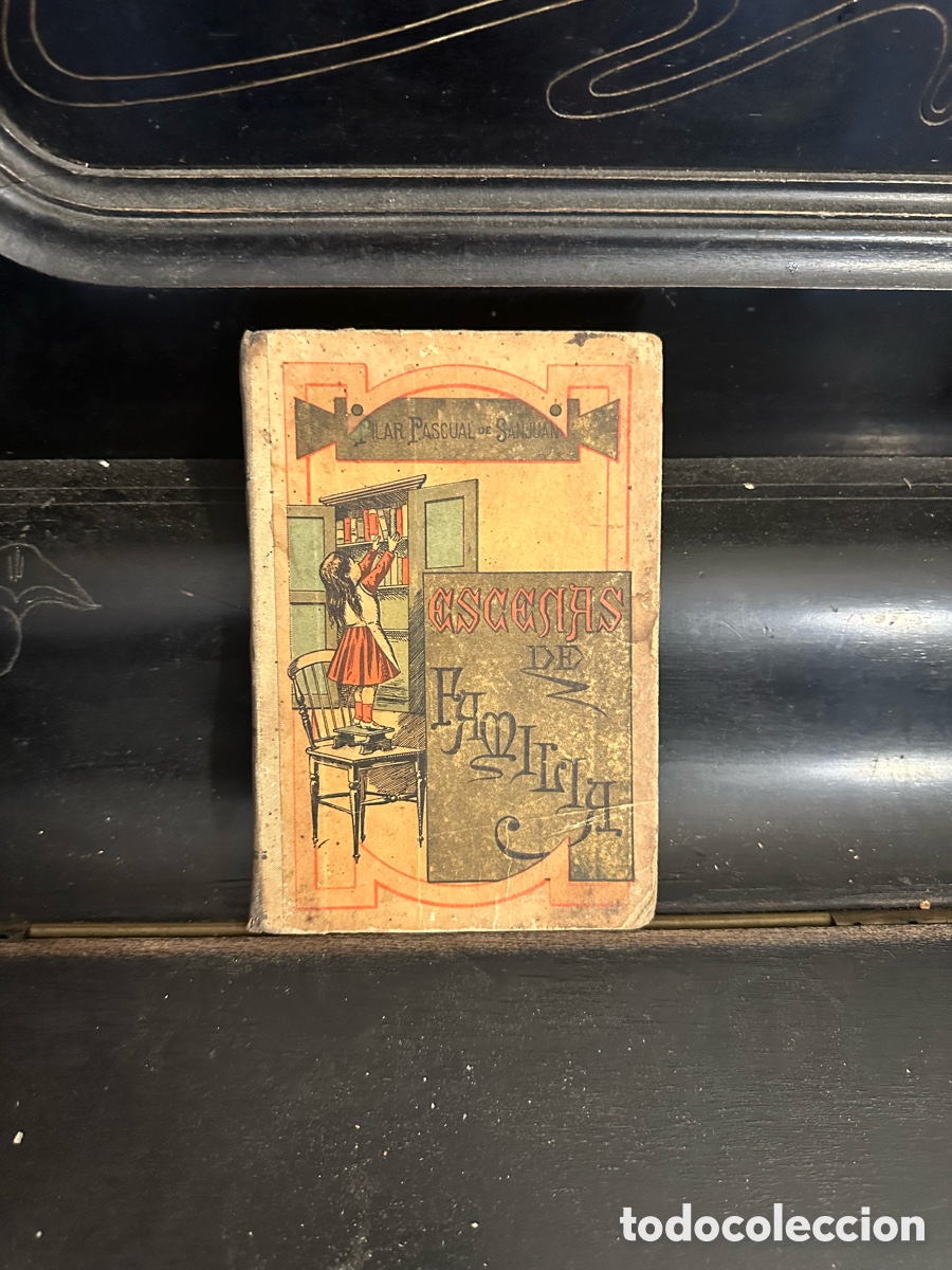 Libros de segunda mano: ESCENAS DE FAMILIA CONTINUACI&Oacute;N DE FLORA LIBRO DE LECTURA PROSA VERSO PILAR PASCUAL DE SANJU&Aacute;N 1895