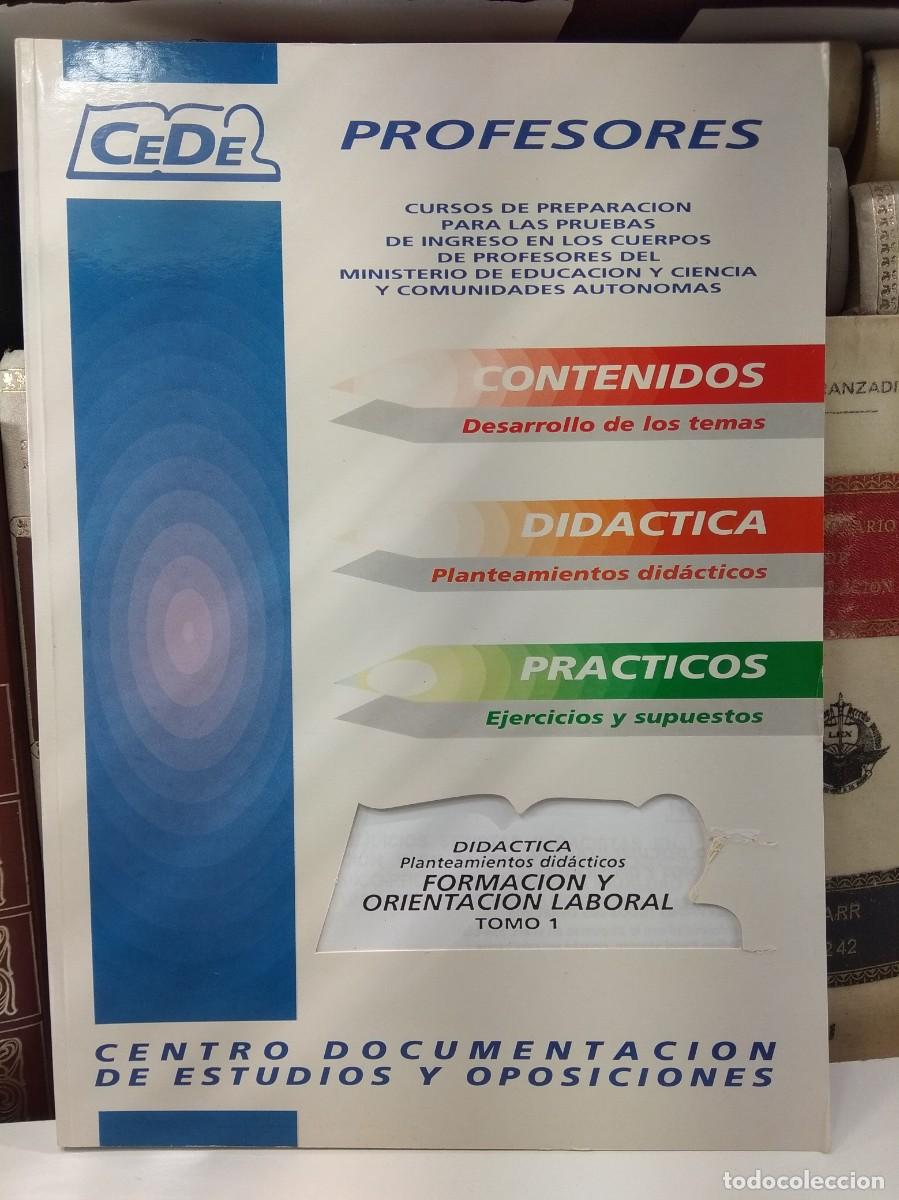 Libros de segunda mano: FORMACI&Oacute;N Y ORIENTACI&Oacute;N LABORAL TOMO 1. ENSE&Ntilde;ANZA SECUNDARIA. PROFESORES.
