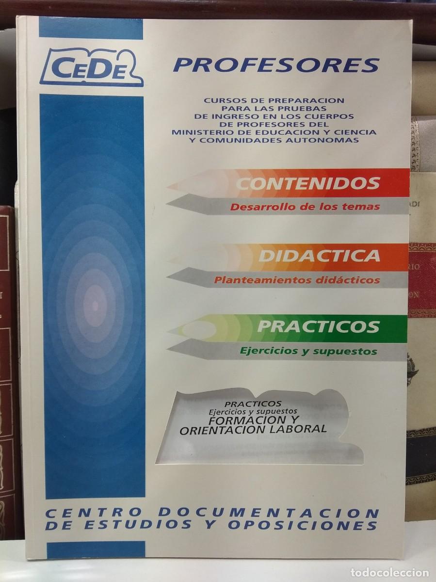 Libros de segunda mano: CURSOS DE PREPARACI&Oacute;N PARA LAS PRUEBAS DE INGRESO EN LOS CUERPOS DE PROFESORES