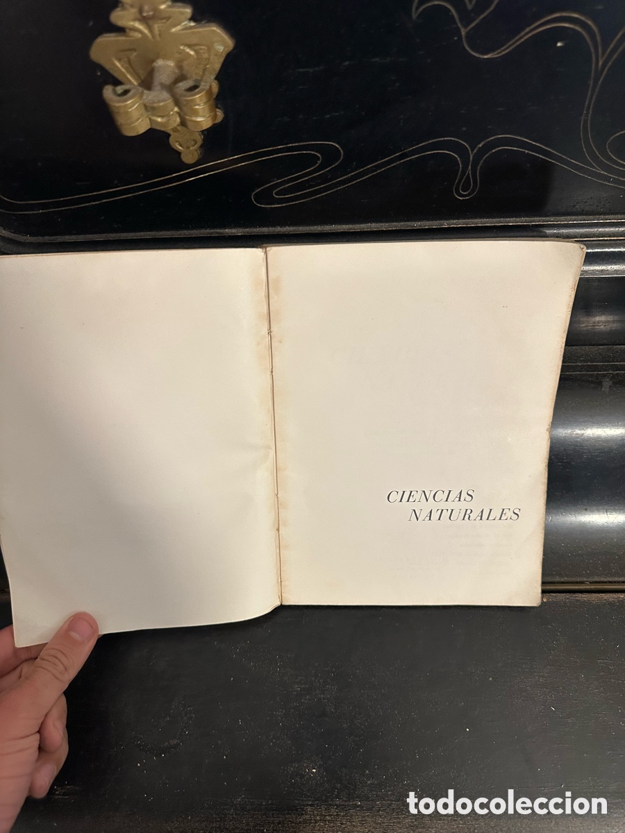 Libros de segunda mano: libro ejemplar antiguo de Ciencias Naturales - Foto 3
