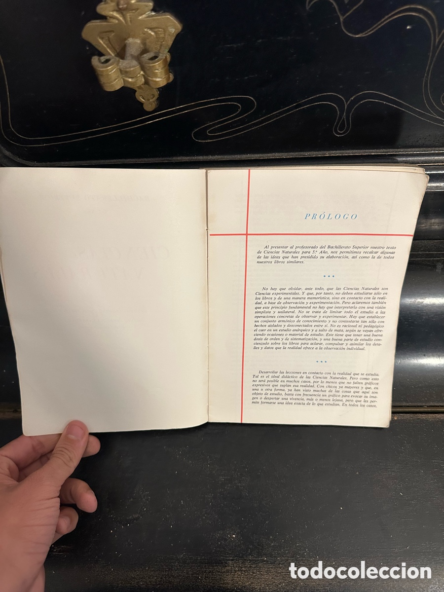 Libros de segunda mano: libro ejemplar antiguo de Ciencias Naturales - Foto 5