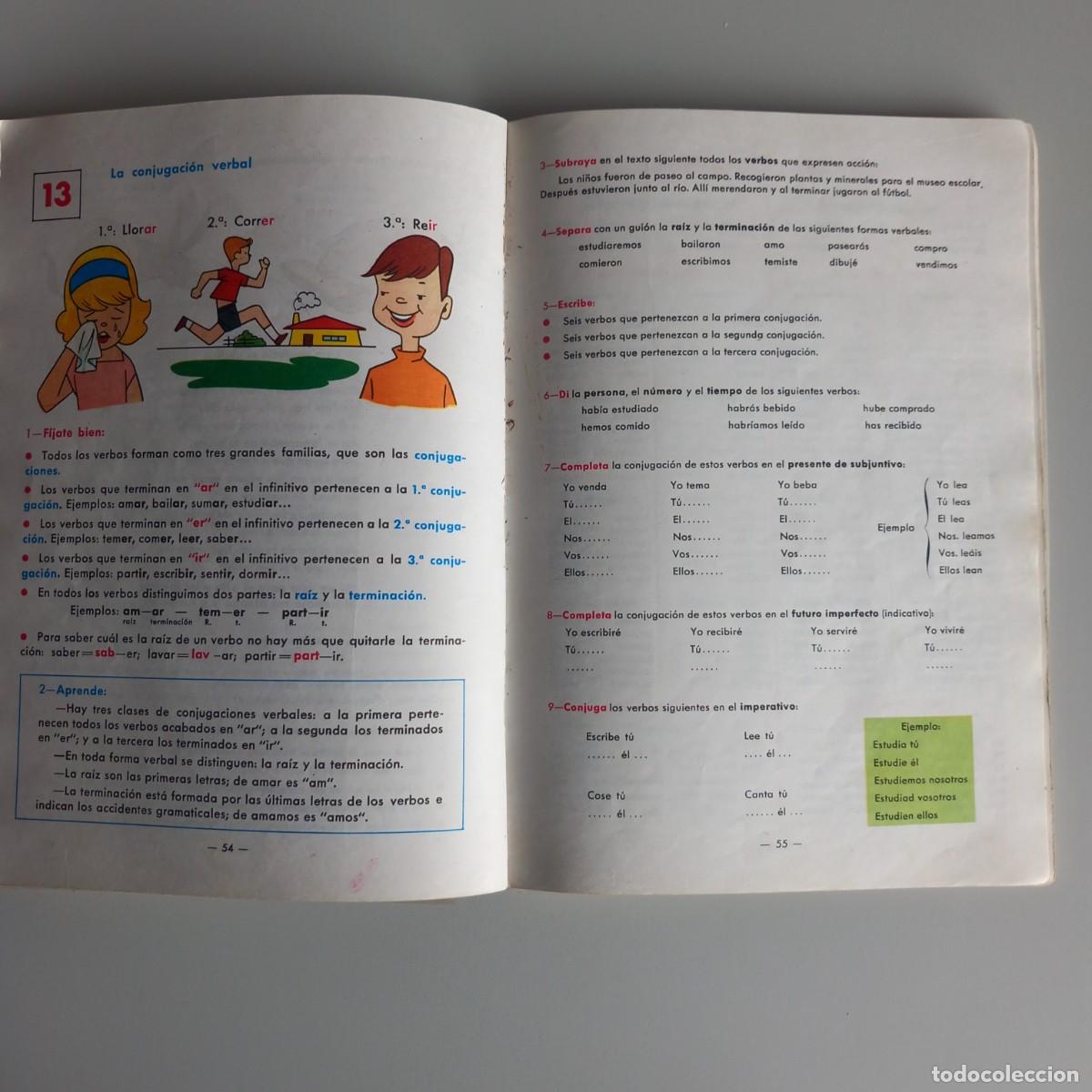 Libros de segunda mano: Lenguaje 5&ordm; Colegios Nacionales. &Aacute;lvarez. Ed MI&Ntilde;ON - Foto 3
