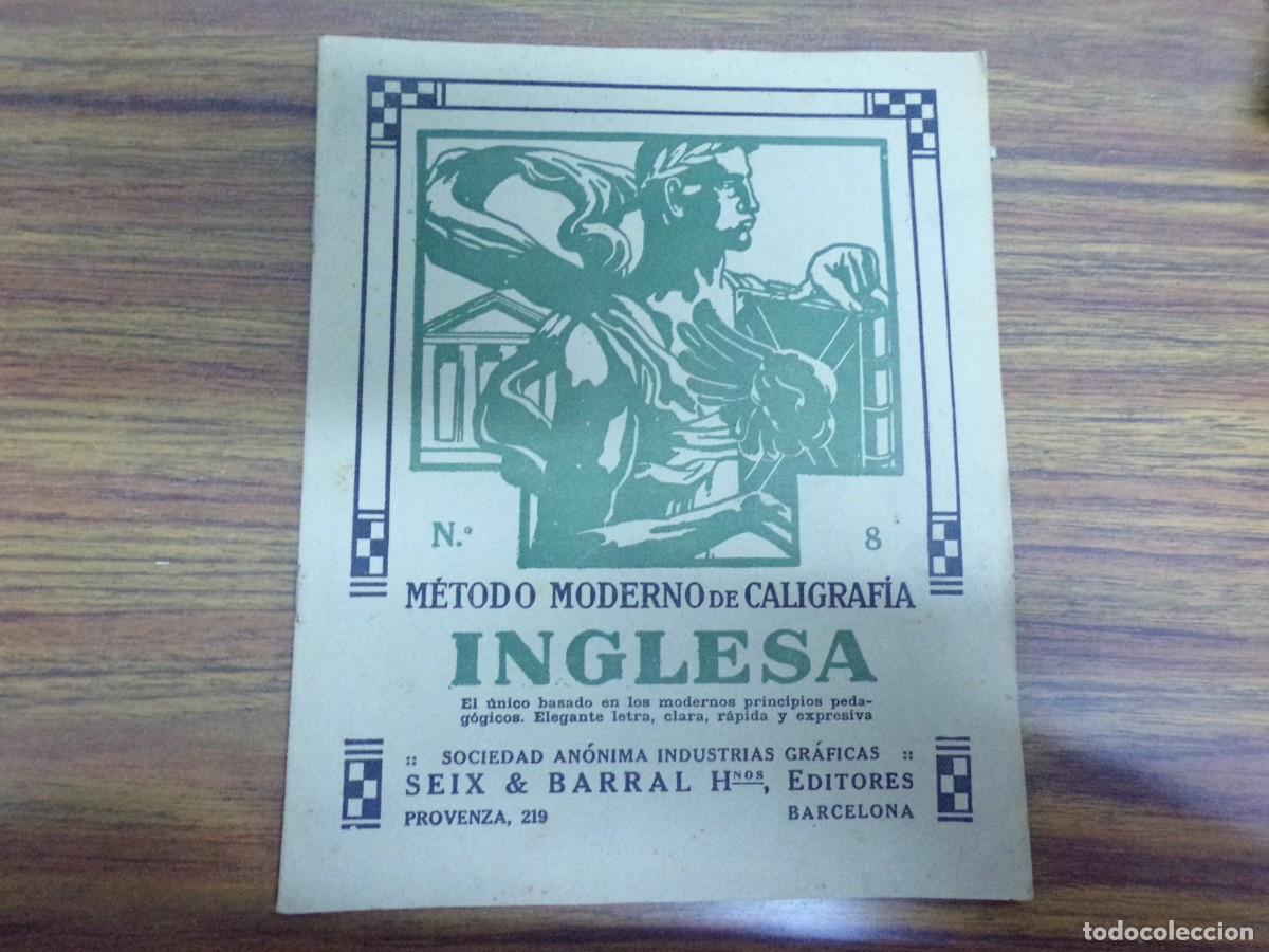 Libros de segunda mano: ESTAMOS LIQUIDANDO. m&eacute;todo moderno de caligraf&iacute;a inglesa. n&ordm; 8. seix y barral. sin usar