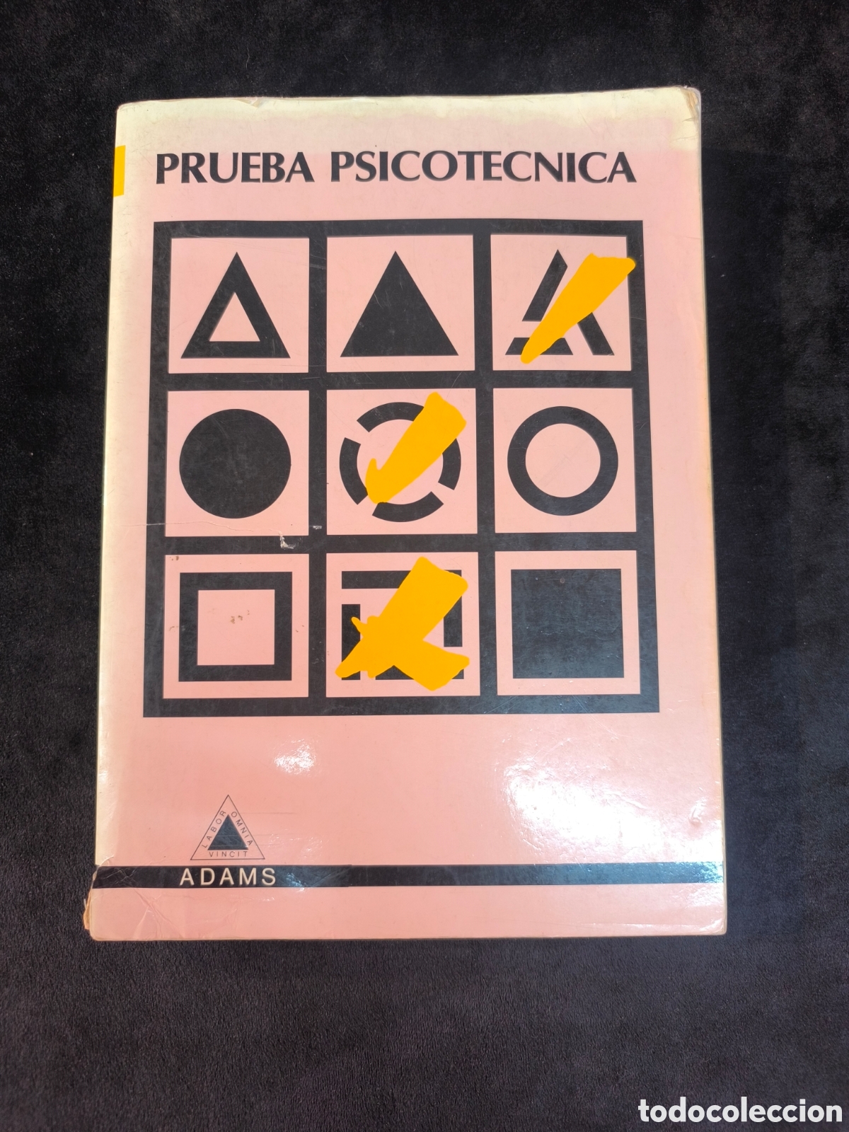 Libros de segunda mano: Libro Prueba psicot&eacute;cnica