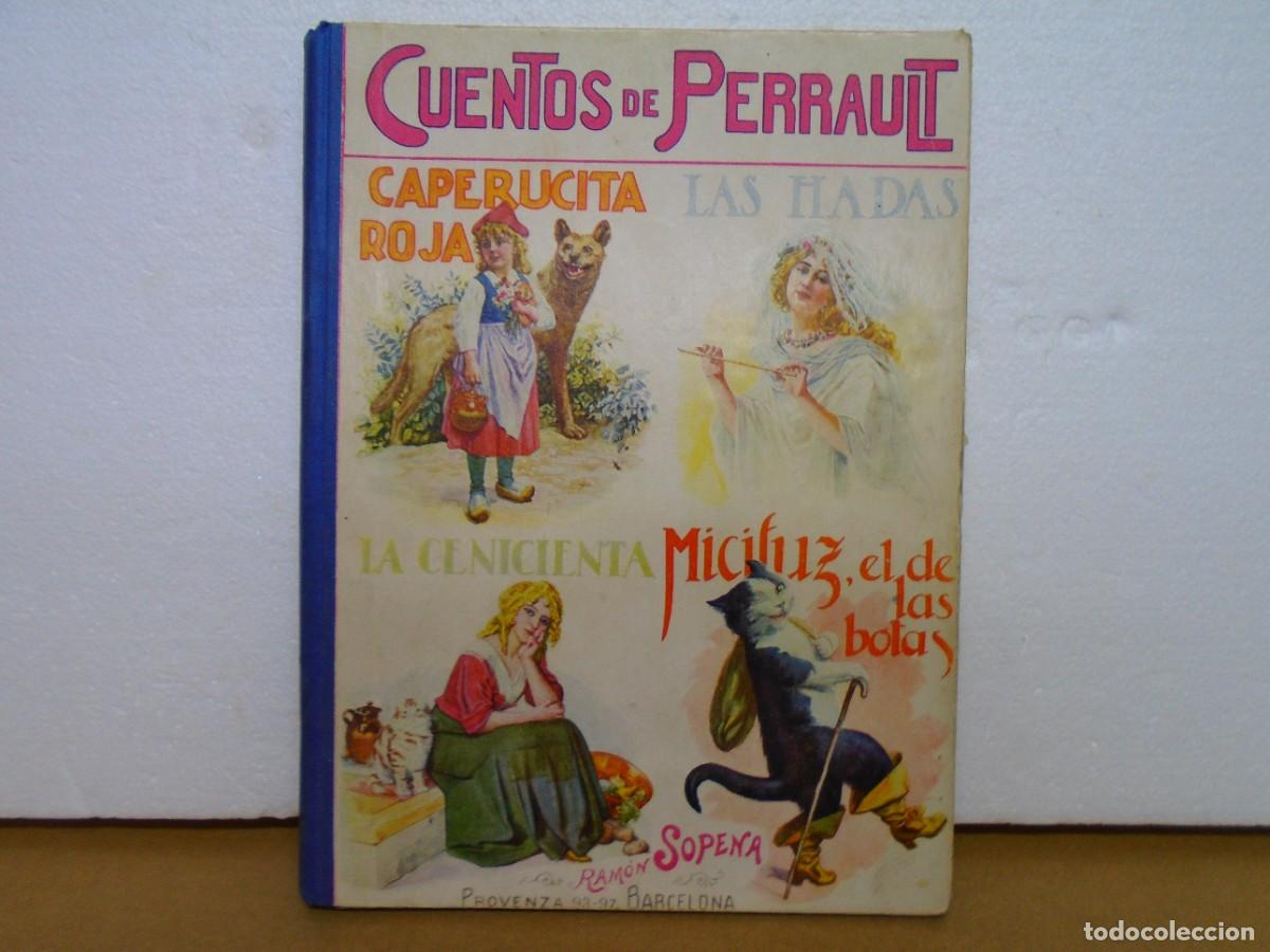 Libros de segunda mano: 6 CUENTOS DE PERRAULT/EDIT.RAMON SOPENA,1941/ILUSTRADOS CON 138 GRABADOS.