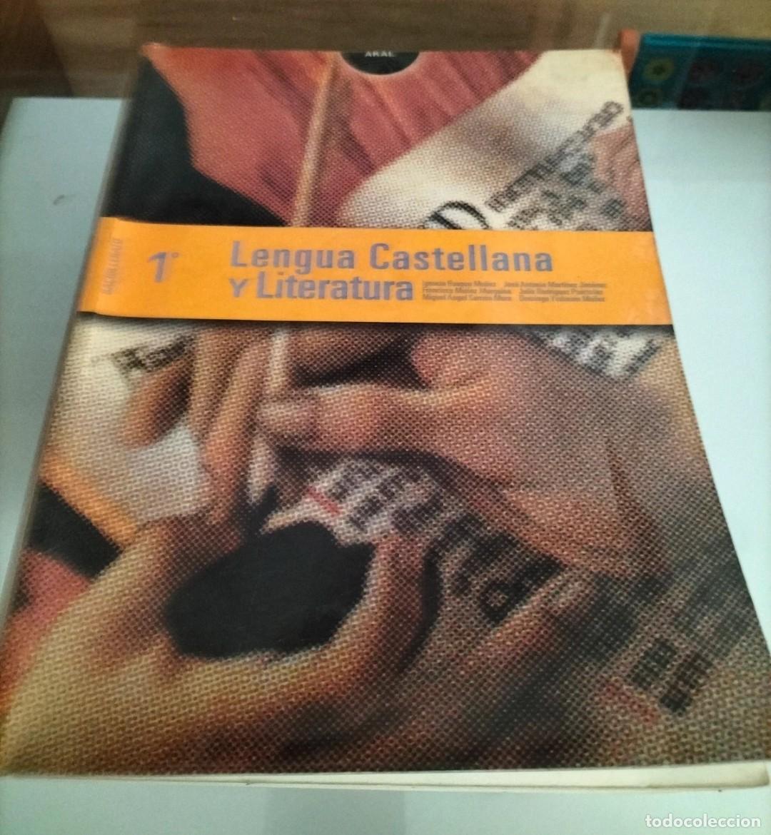 Libros de segunda mano: Libro texto Literatura y lengua 1&deg; bachillerato (Akal 2001
