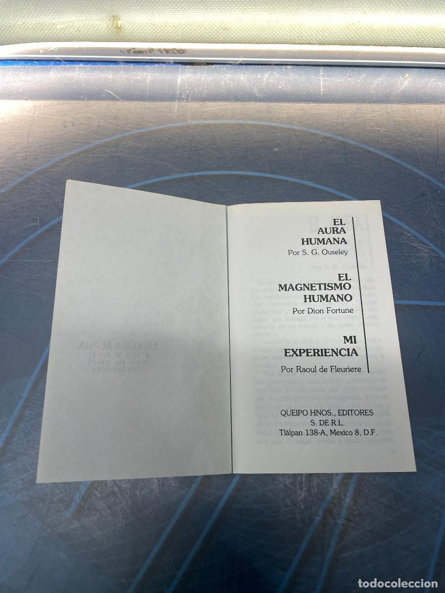 Libros de segunda mano: Libro, El aura humana - Foto 3
