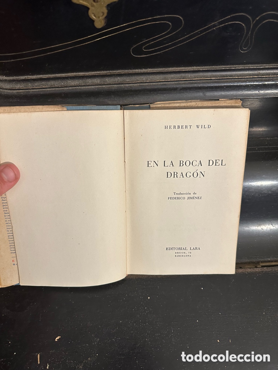 Libros de segunda mano: libro de En la boca del drag&oacute;n - Foto 3