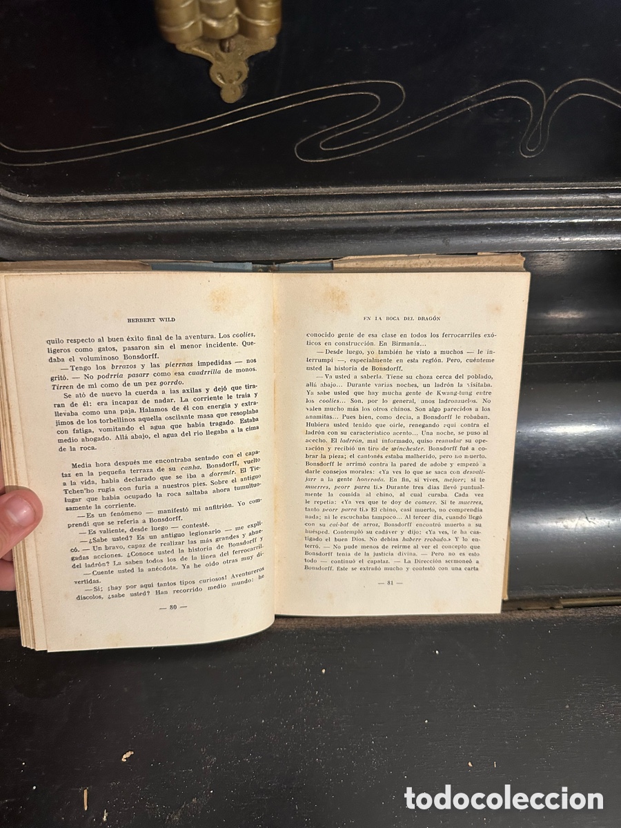 Libros de segunda mano: libro de En la boca del drag&oacute;n - Foto 6