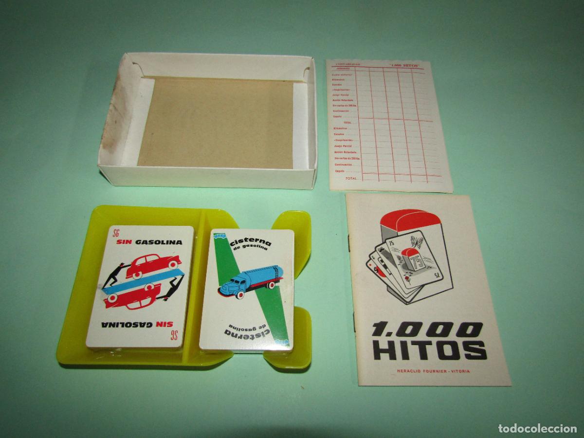Libros de segunda mano: Antiguo Juego de Mesa 1000 Kil&oacute;metros 1000 HITOS de Heraclio Fournier