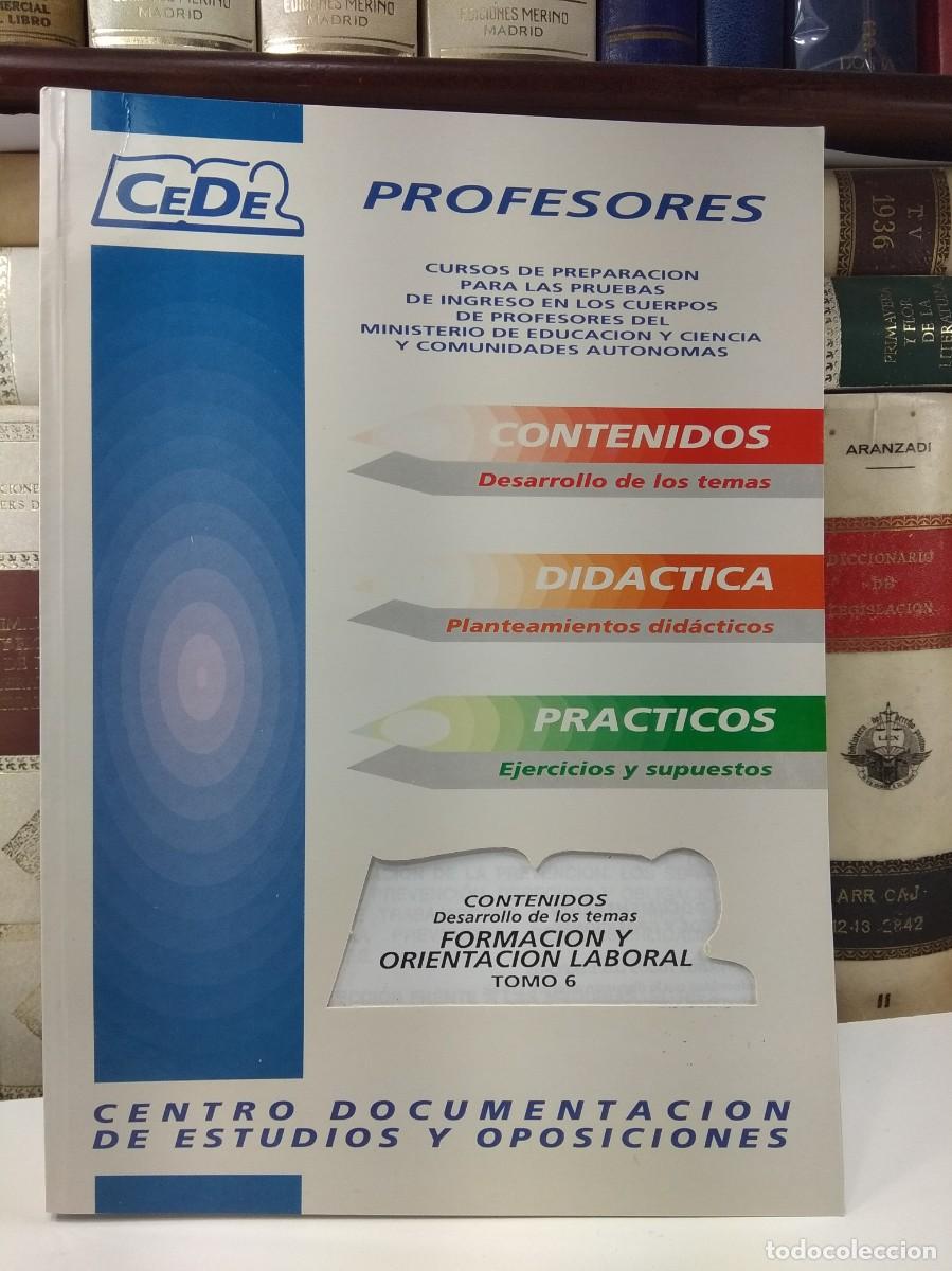 Libros de segunda mano: ENSE&Ntilde;ANZA SECUNDARIA. PROFESORES. FORMACI&Oacute;N PROFESIONAL ESPEC&Iacute;FICA. PARTE B - TOMO 1.