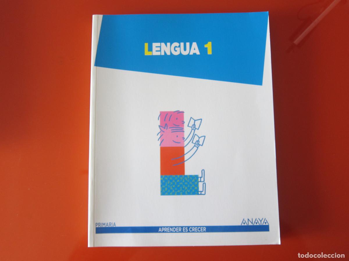 Libros de segunda mano: PACK LINGUA 1 - LINGUA, CADERNO, LINGUA (ANAYA) 3 UD. INFANTIL
