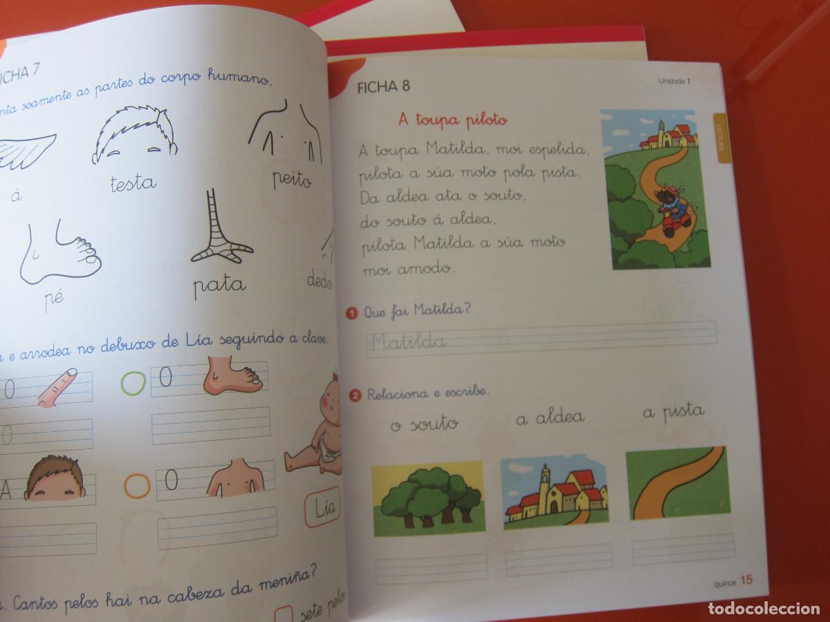 Libros de segunda mano: PACK LINGUA 1 (SANTILLANA) 3 UD. INFANTIL LIBRO - Foto 5