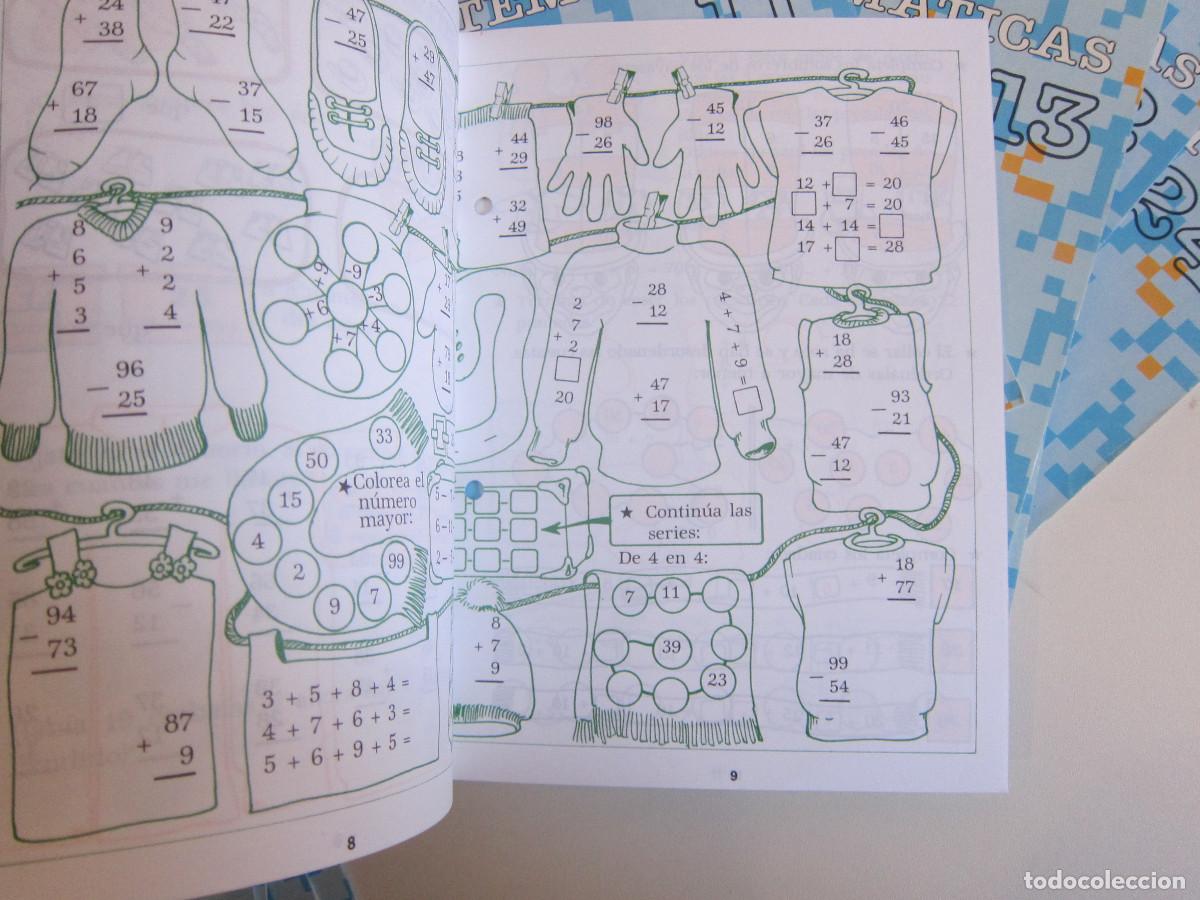 Libros de segunda mano: ACTIVIDADES DE MATEM&Aacute;TICAS - 16 N&Uacute;MEROS (EDELVIVES) INFANTIL LIBRO - Foto 7