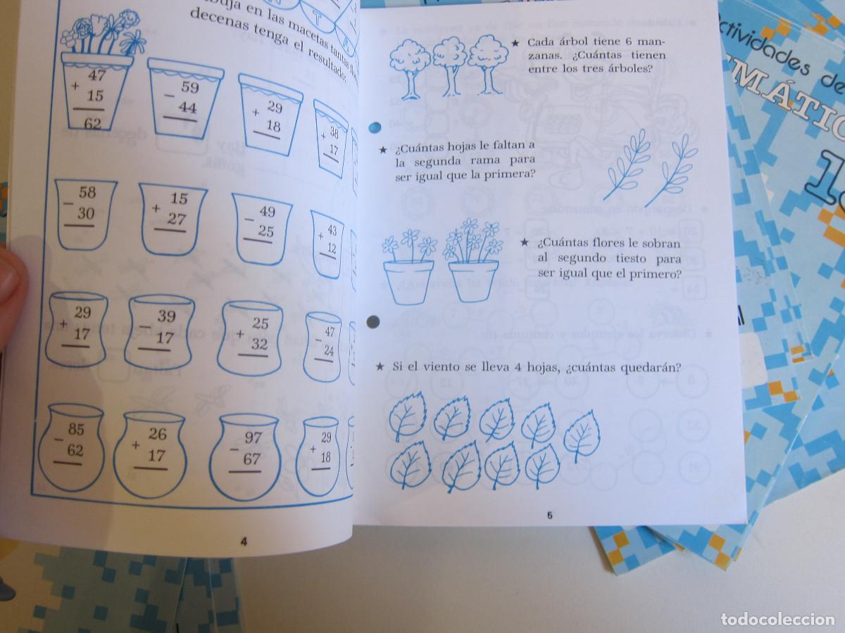 Libros de segunda mano: ACTIVIDADES DE MATEM&Aacute;TICAS - 16 N&Uacute;MEROS (EDELVIVES) INFANTIL LIBRO - Foto 8