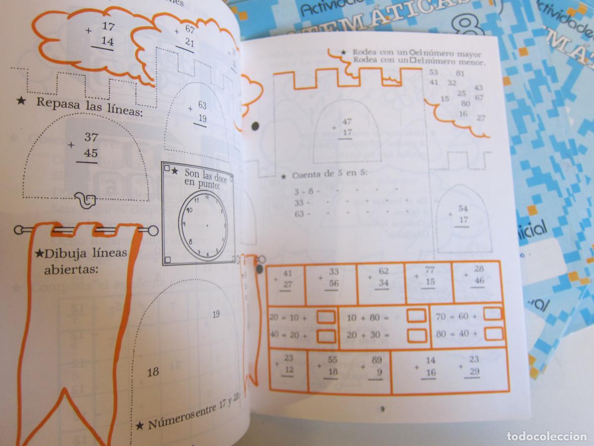 Libros de segunda mano: ACTIVIDADES DE MATEM&Aacute;TICAS - 16 N&Uacute;MEROS (EDELVIVES) INFANTIL LIBRO - Foto 10