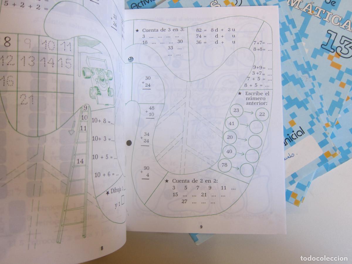 Libros de segunda mano: ACTIVIDADES DE MATEM&Aacute;TICAS - 16 N&Uacute;MEROS (EDELVIVES) INFANTIL LIBRO - Foto 11