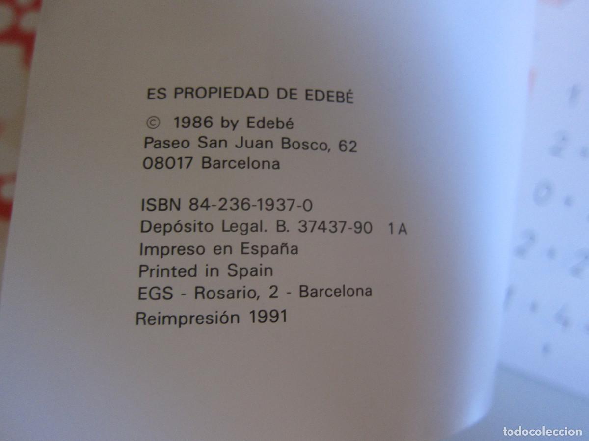 Libros de segunda mano: CUADERNOS D EMATEM&Aacute;TICAS 1 (EDEBE) 2 UD. INFANTIL LIBRO - Foto 3