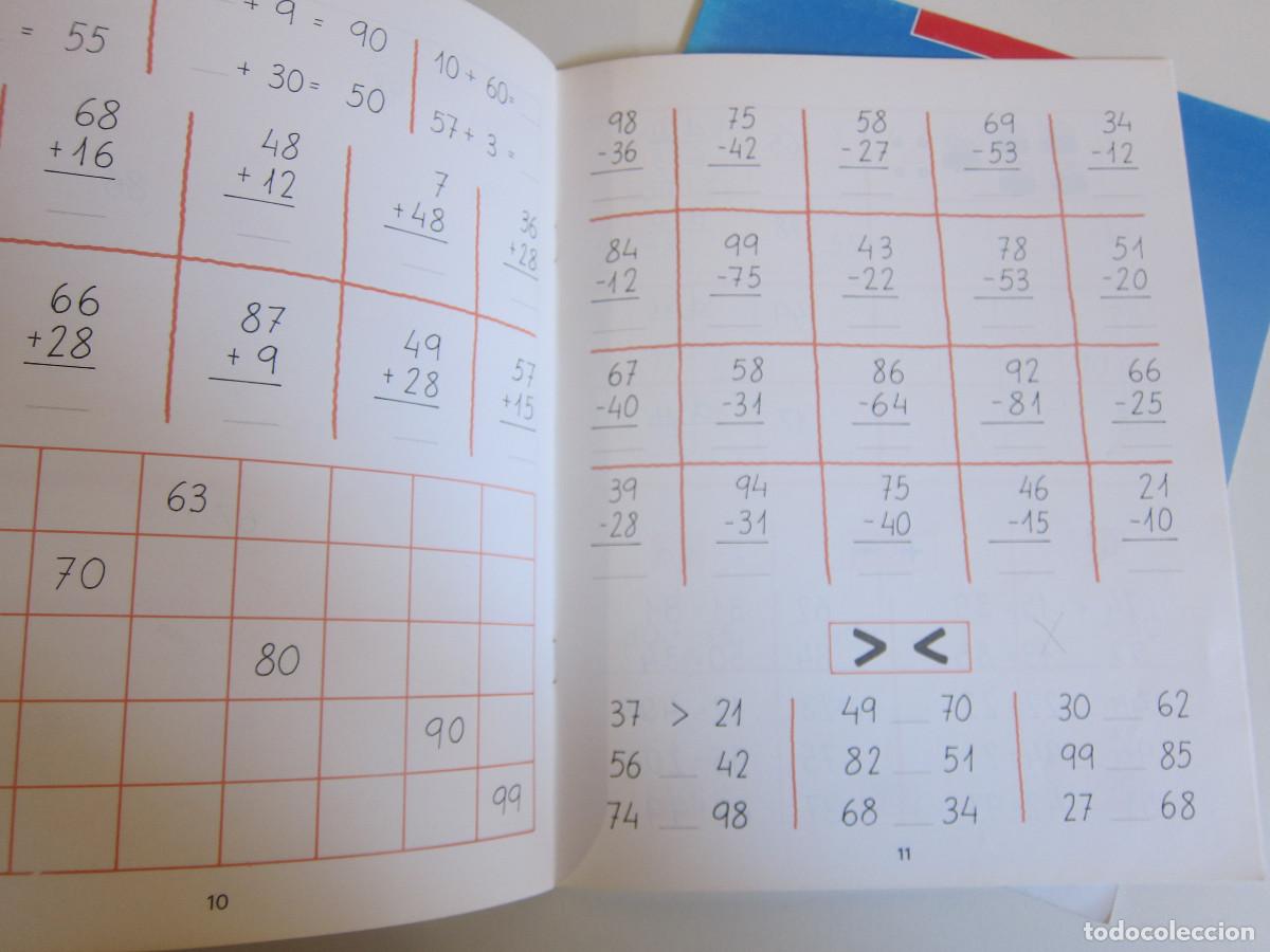Libros de segunda mano: CUADERNOS D EMATEM&Aacute;TICAS 1 (EDEBE) 2 UD. INFANTIL LIBRO - Foto 7
