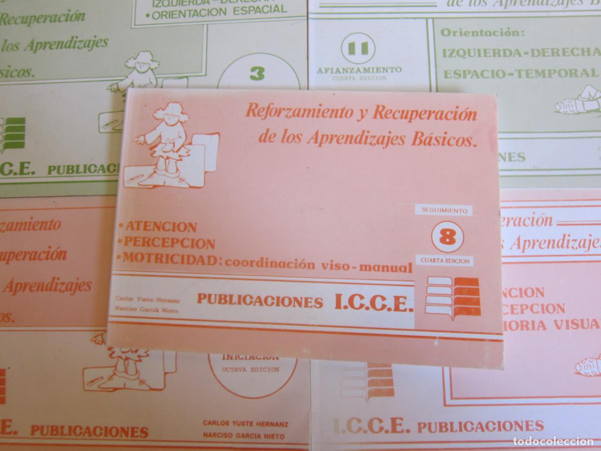 Libros de segunda mano: PACK ICCE - REFORZAMIENTO Y RECUPERACI&Oacute;N DE LOS APRENDIZAJES B&Aacute;SICOS. 5 UD. INFANTIL LI
