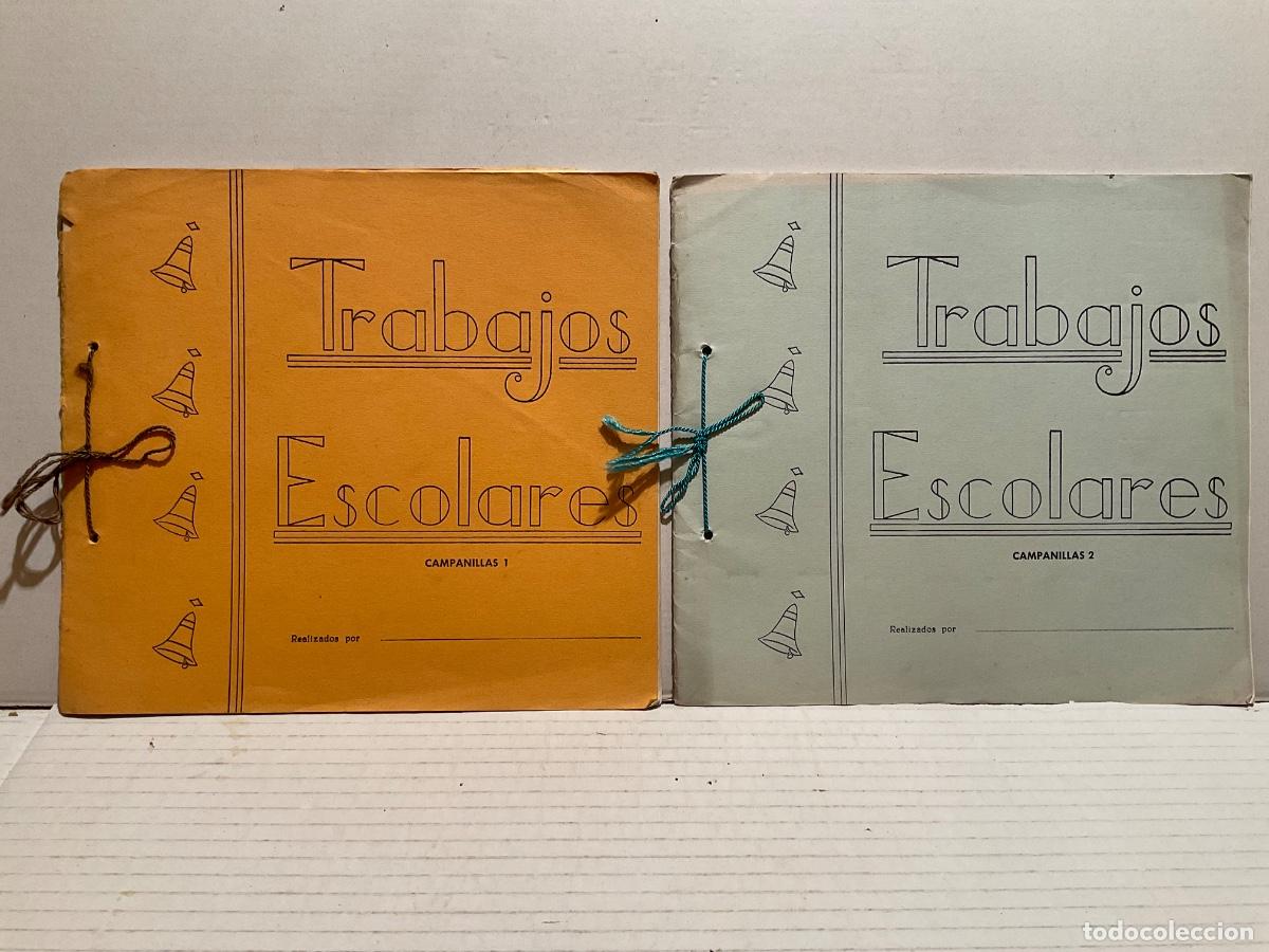 Libros de segunda mano: ANTIGUO CUADERNO CARTILLA DE TRABAJO ESCOLAR CAMPANILLAS