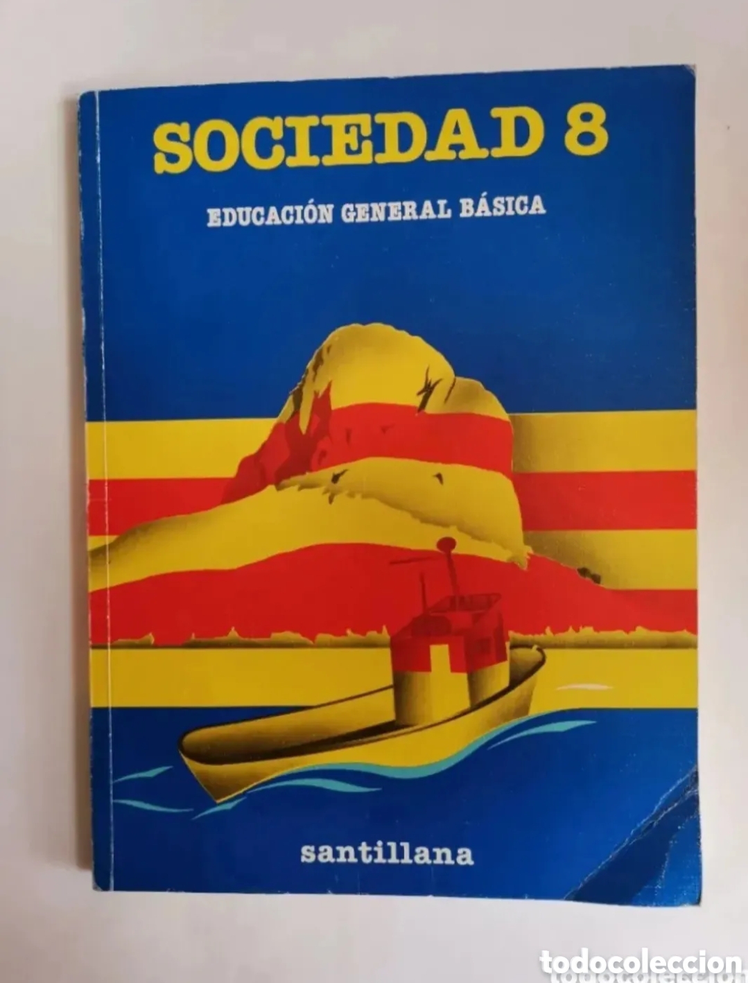 Libros de segunda mano: Sociedad 8 educaci&oacute;n general b&aacute;sica Santillana buen estado