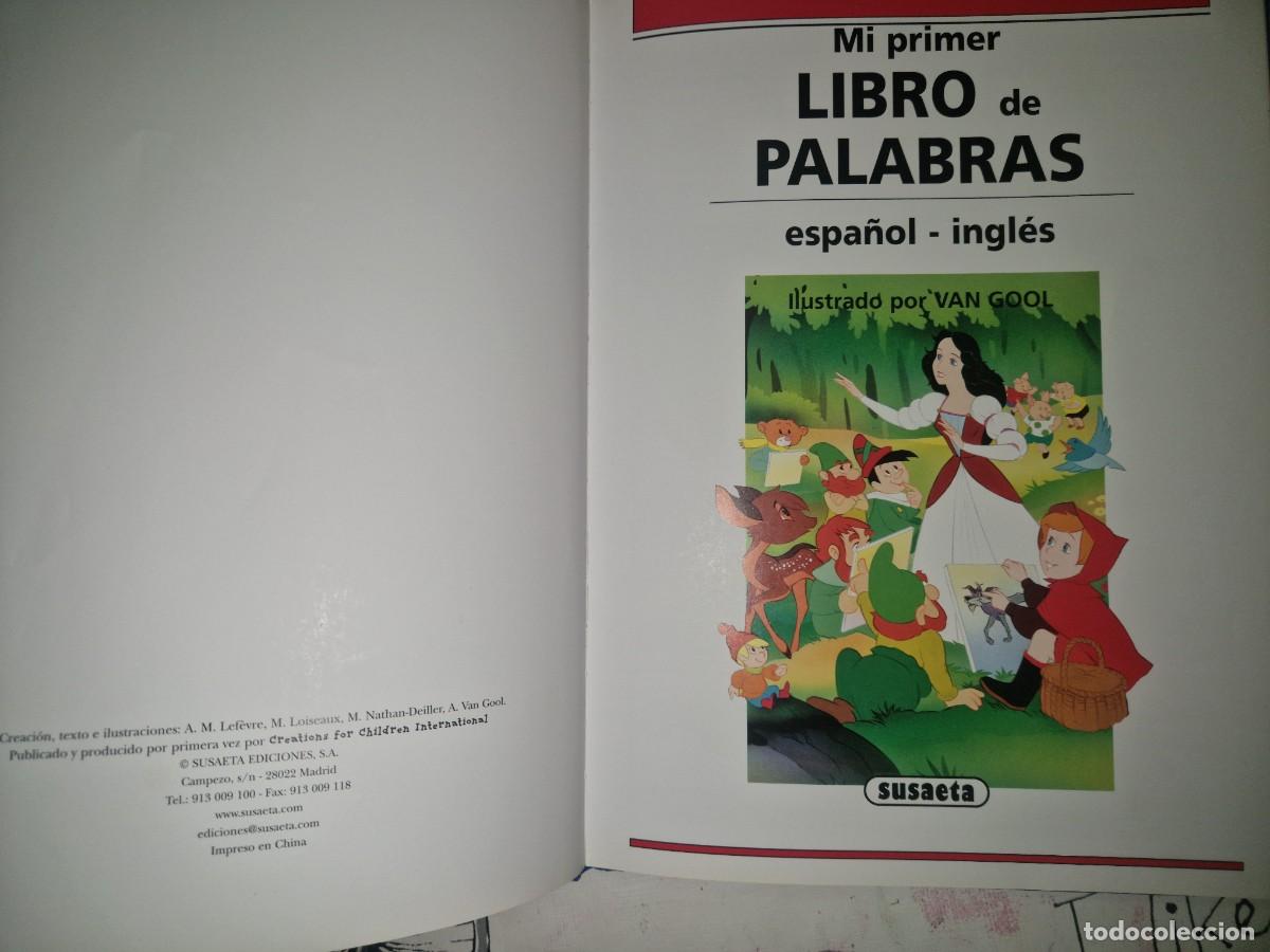 Libros de segunda mano: MI PRIMER LIBRO DE PALABRAS ESPA&Ntilde;OL INGLES - Foto 2